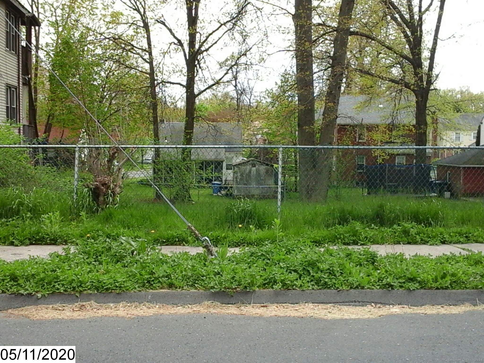 a garden view