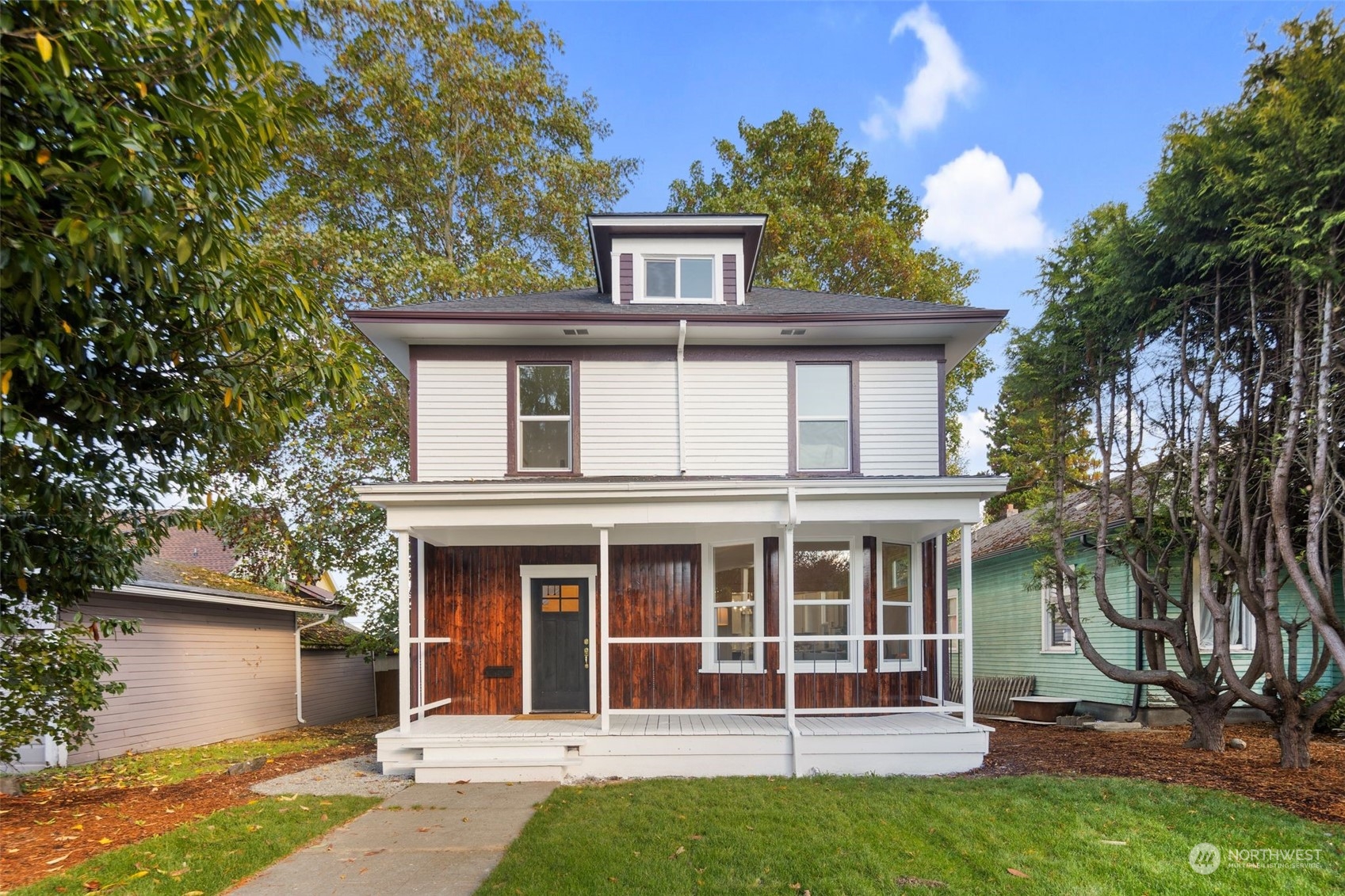 front view of a house