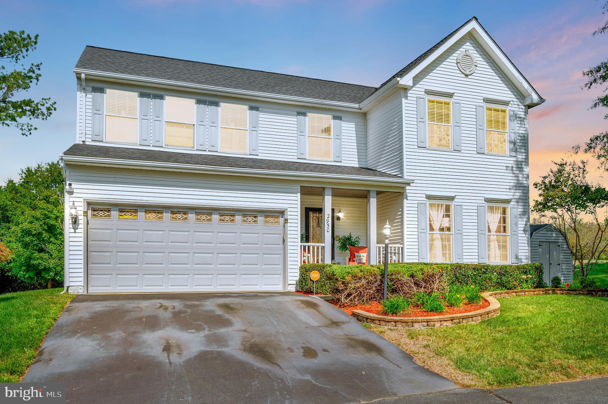 front view of house with a yard