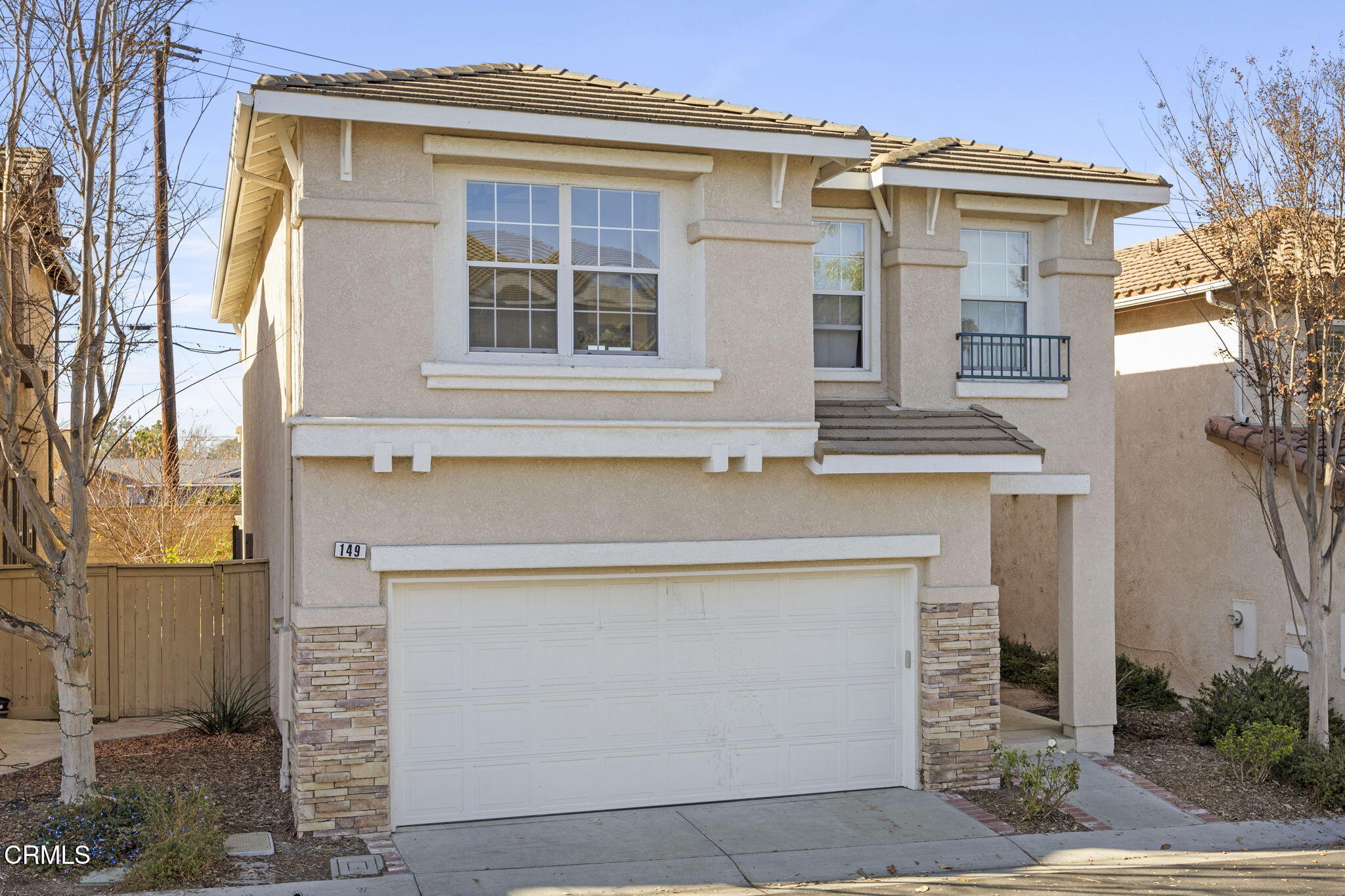 a view of a house with a outdoor space