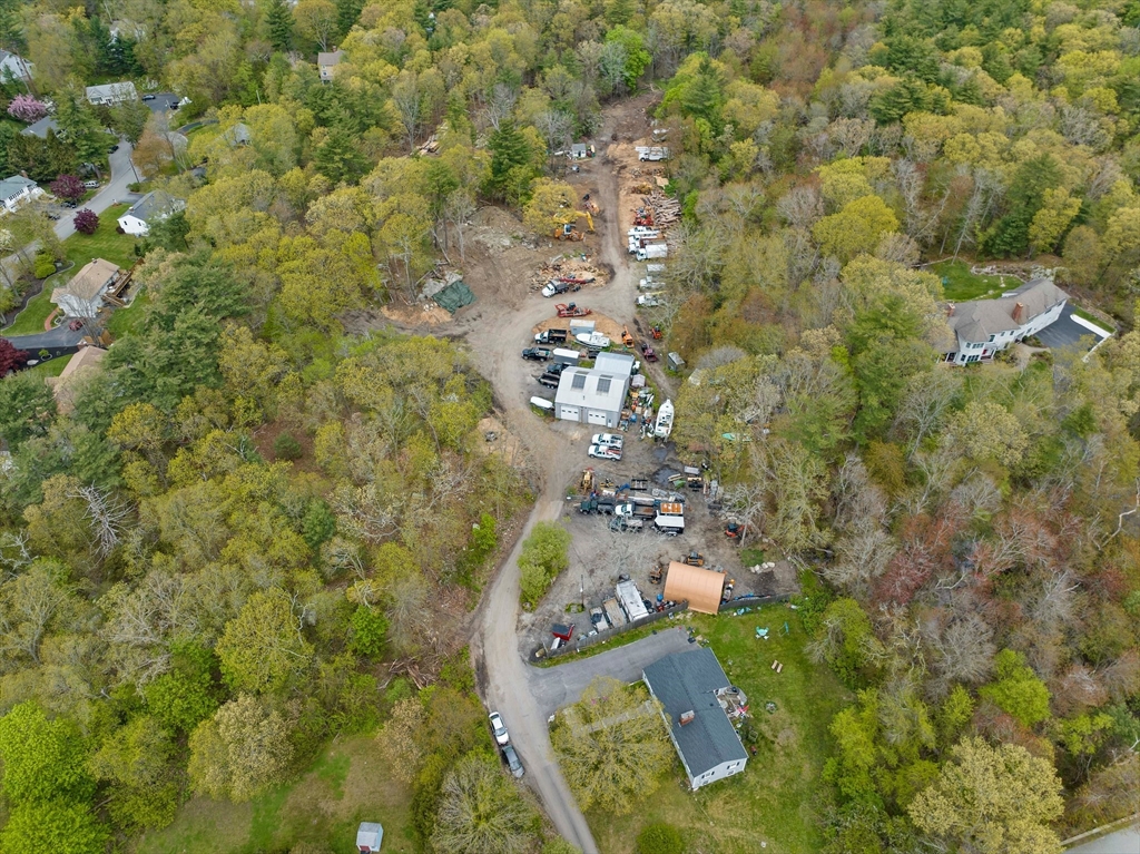 a bird view of building