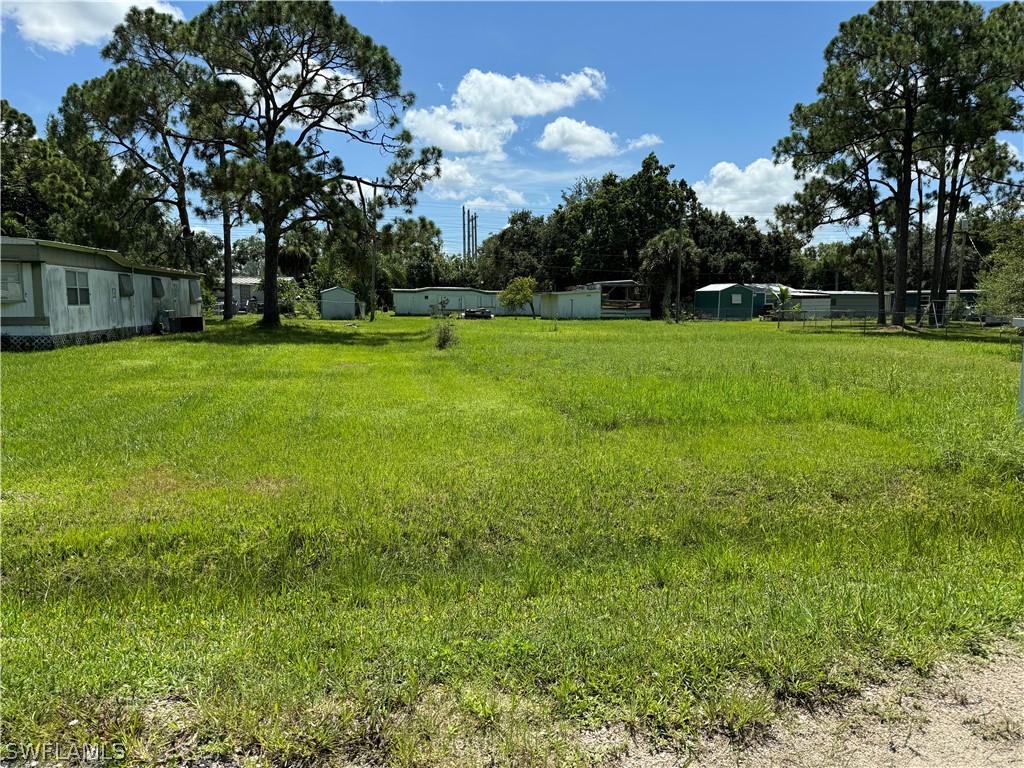 a view of a volley ball court