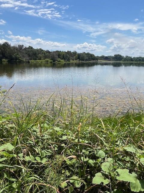 a view of a lake with a lake