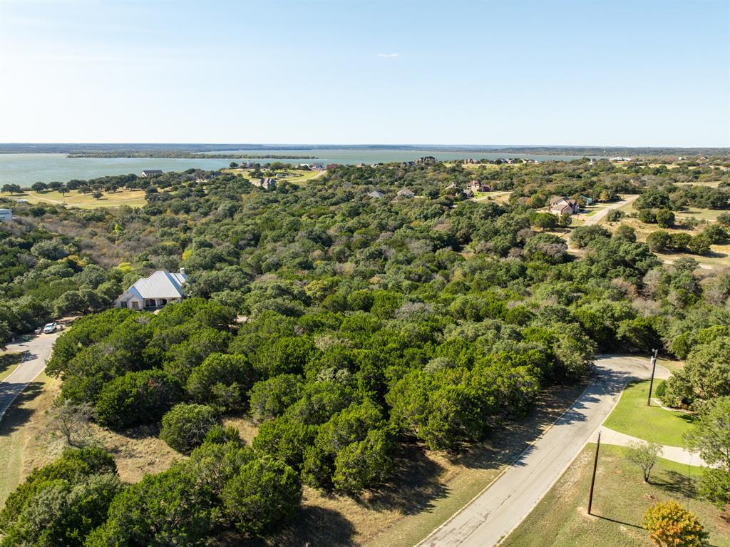 an aerial view of residential house with outdoor space