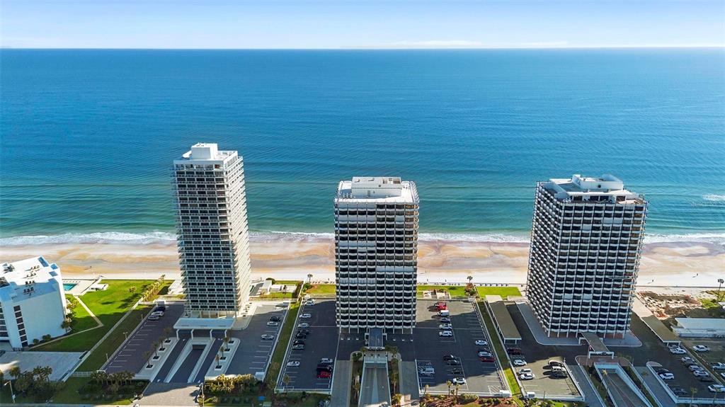 a view of outdoor space and ocean view