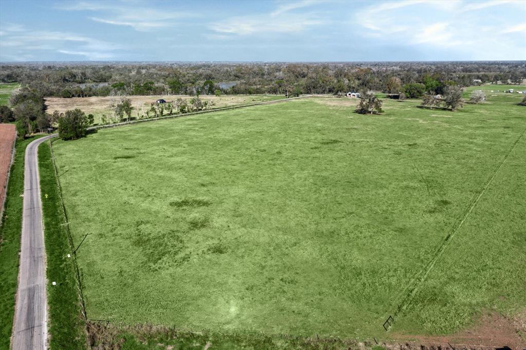 a view of a green field