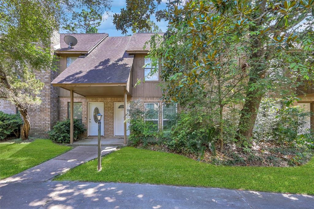 front view of house with a yard