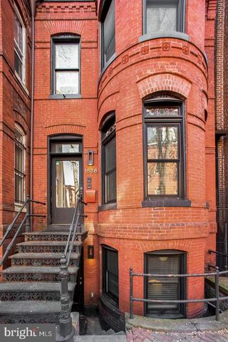 $2,100,000 | 1538 Swann Street Northwest | Dupont Circle