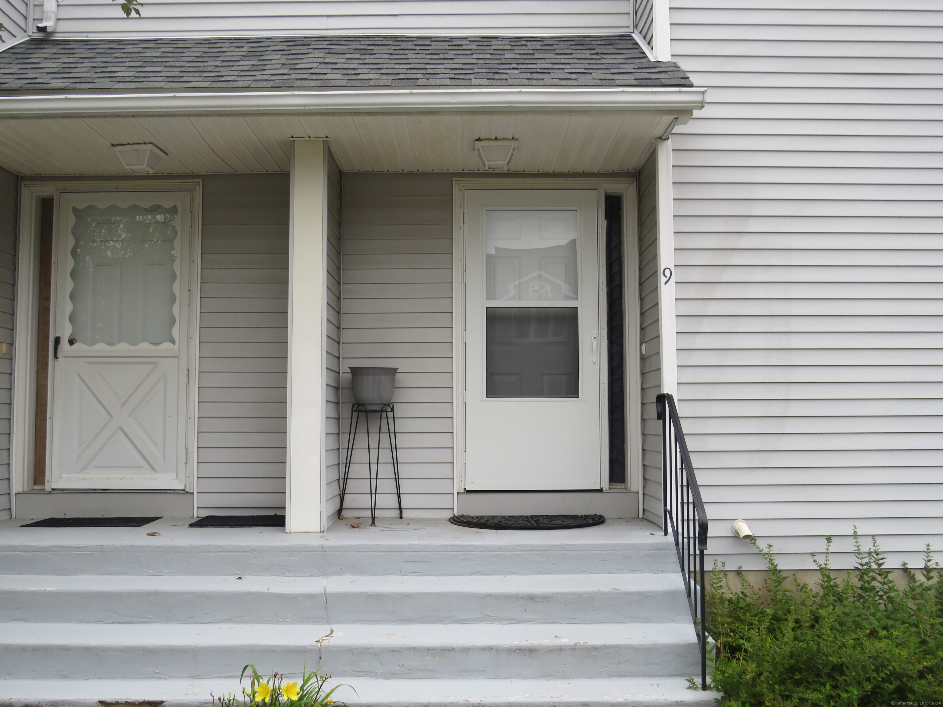 a view of a entryway door of the house