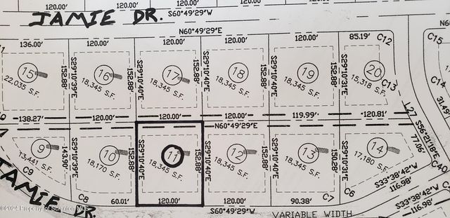 $95,000 | Jamie (lot 11) Drive | Archbald