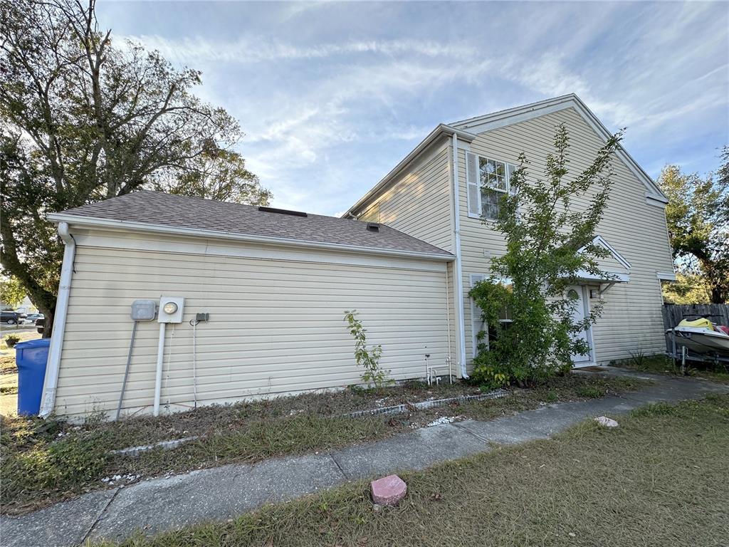 front view of a house