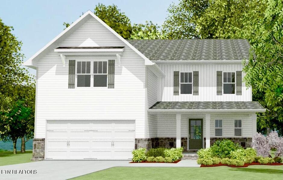 Bristol Craftsman Front Entry Rendering