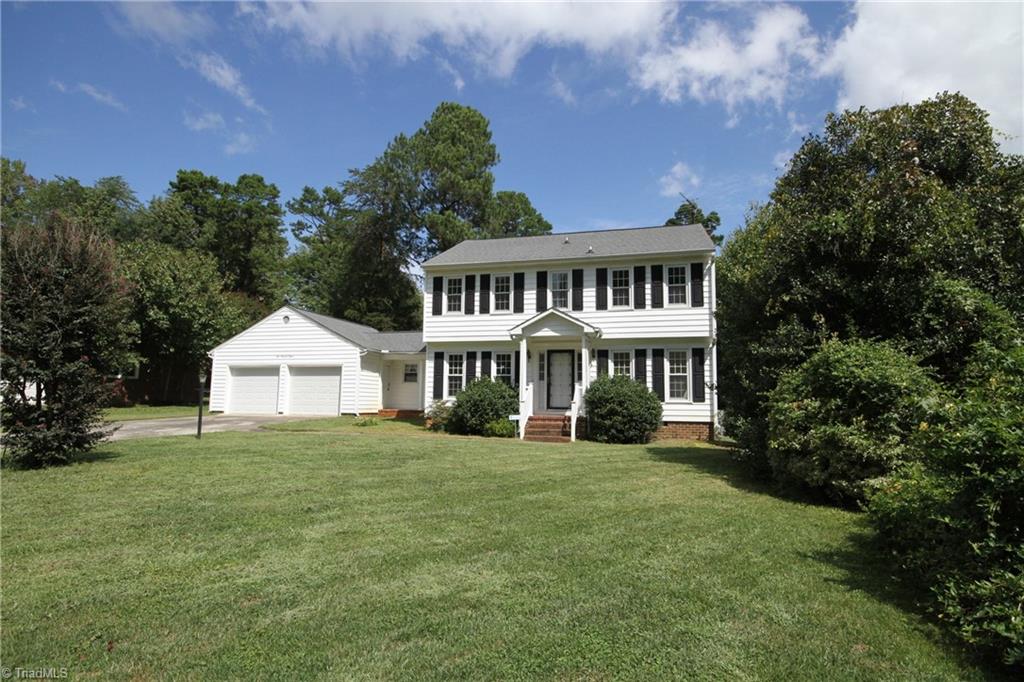 Situated on .46 acres in Elon.