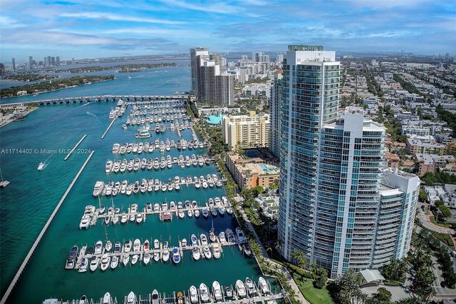 $1,950,000 | 1000 South Pointe Drive, Unit 1406 | Murano at Portofino