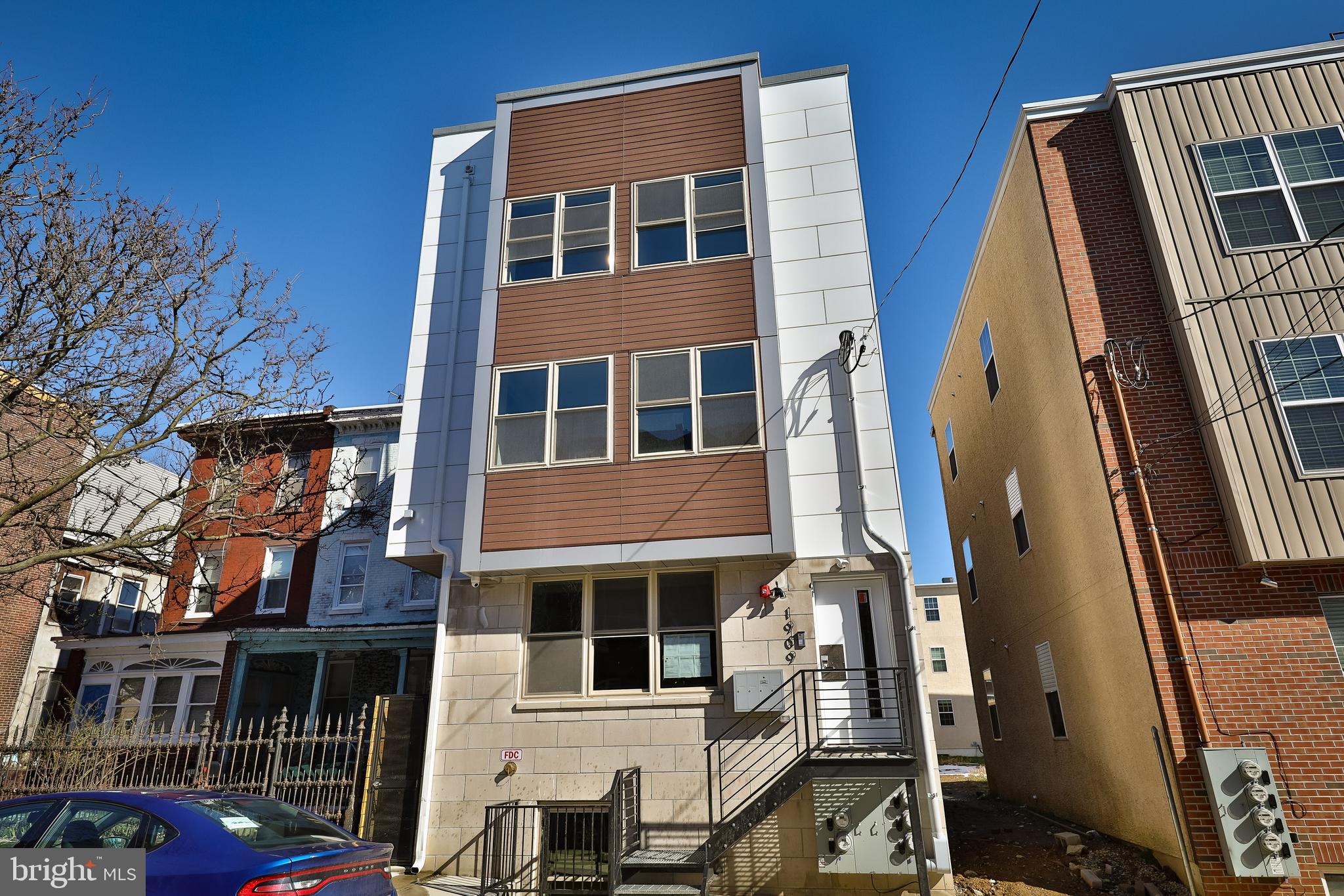 a view of front of house with a street