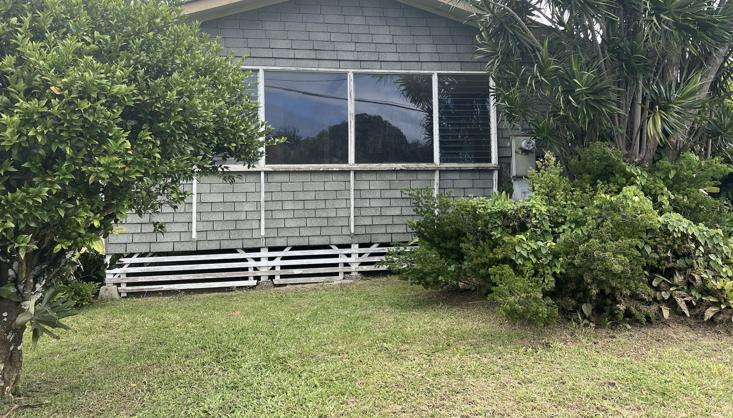 a view of outdoor space and yard