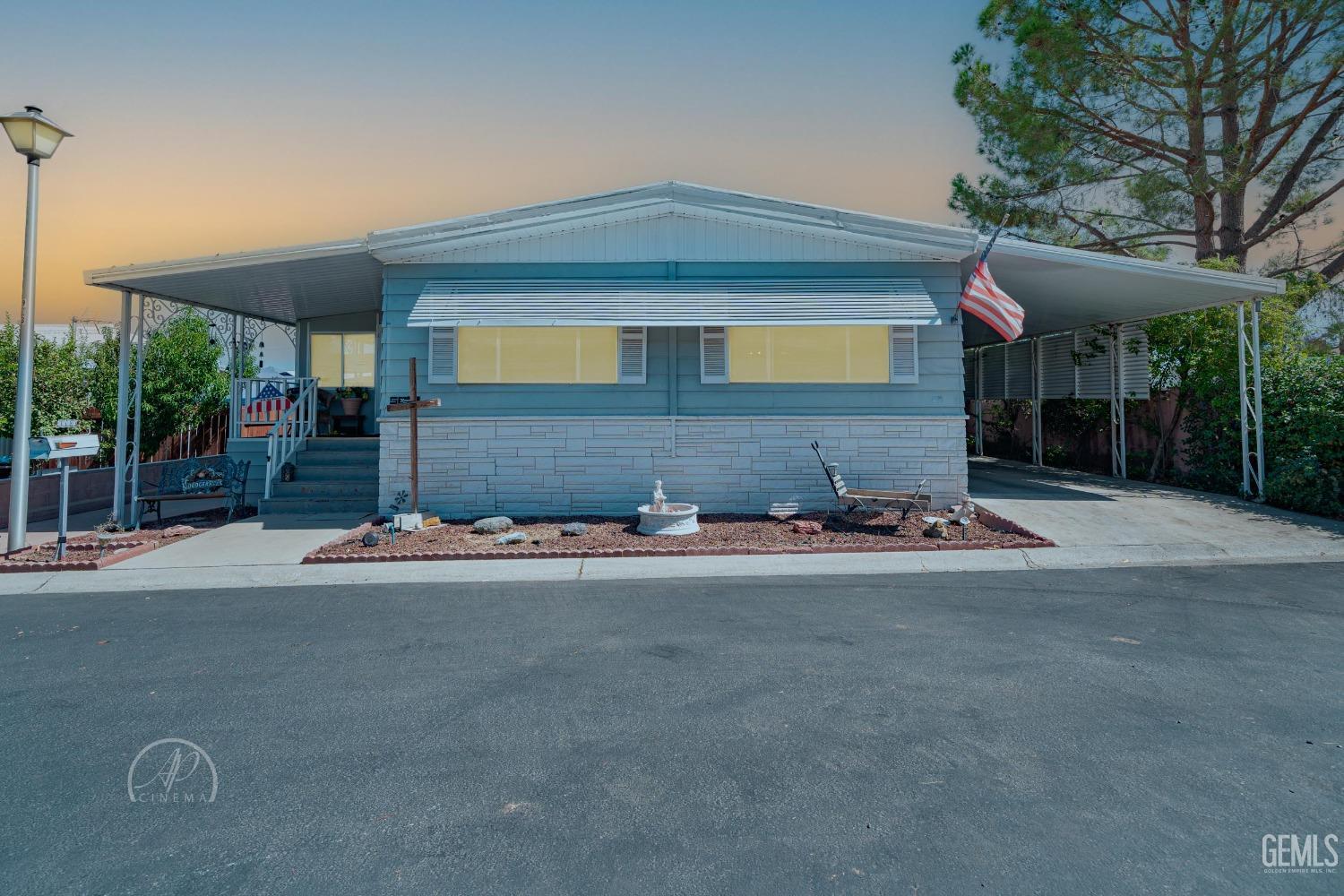 a front view of a house with a garage