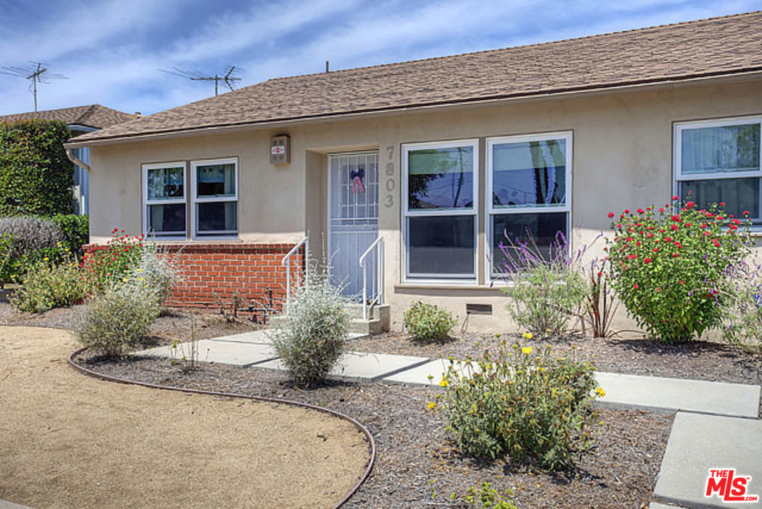 front view of a house