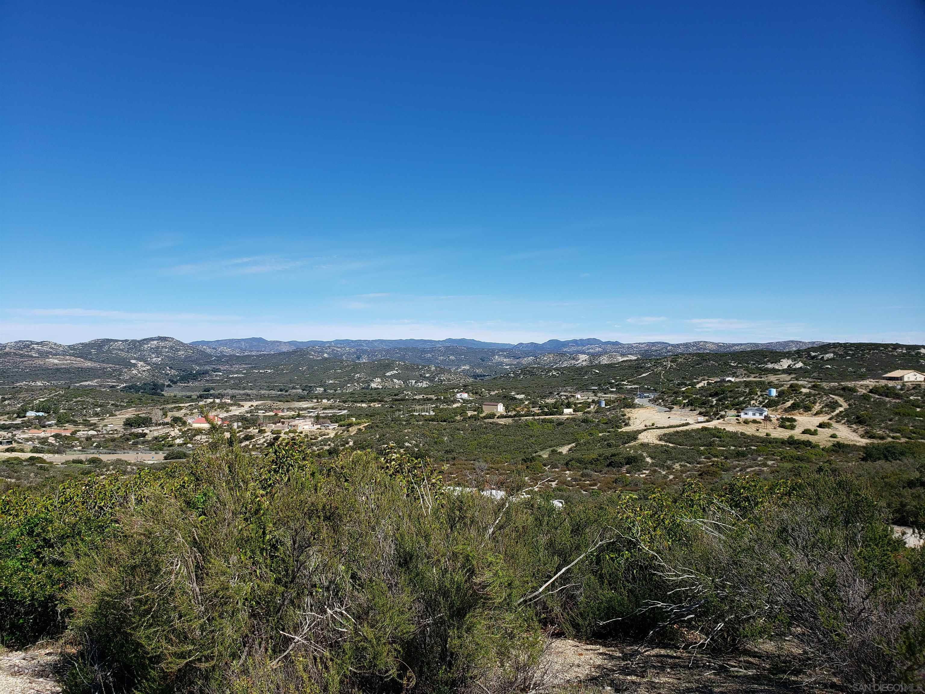 a view of city and mountain