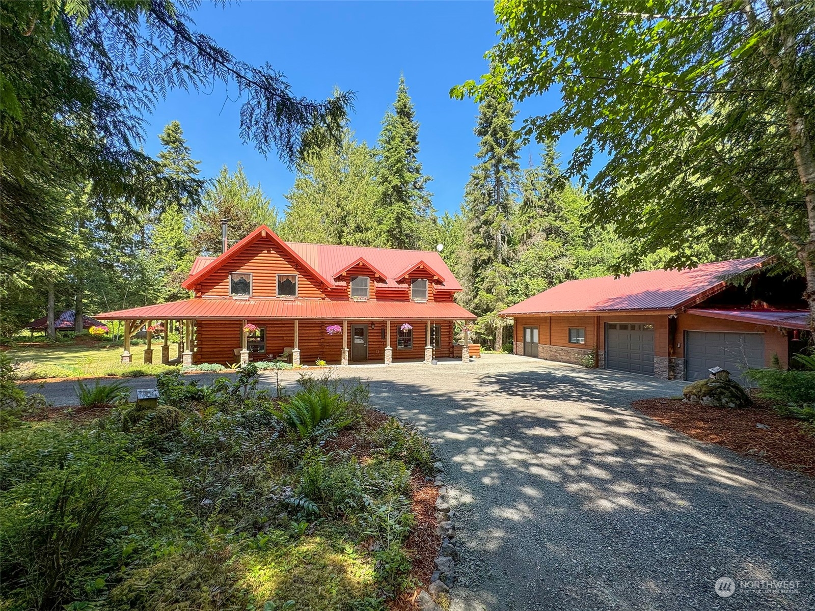 a front view of a house with yard