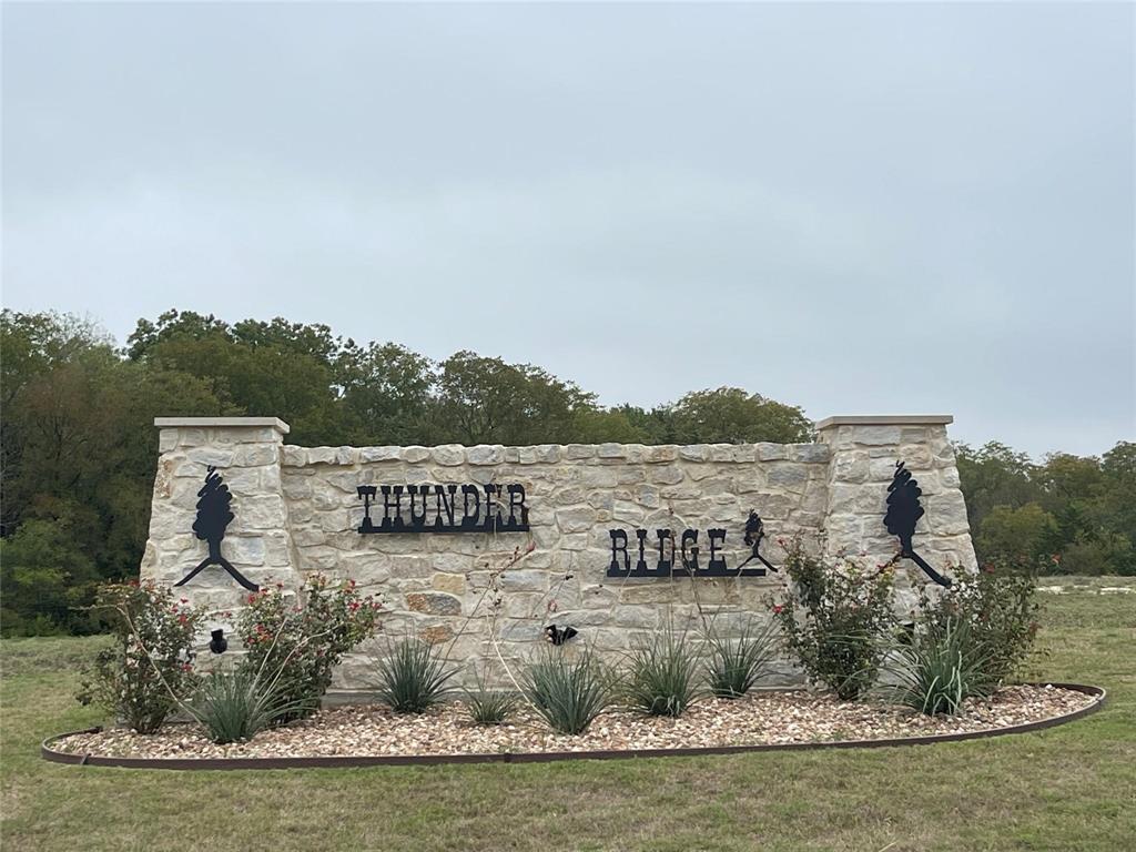 a view of a water fountain and a houses in the back