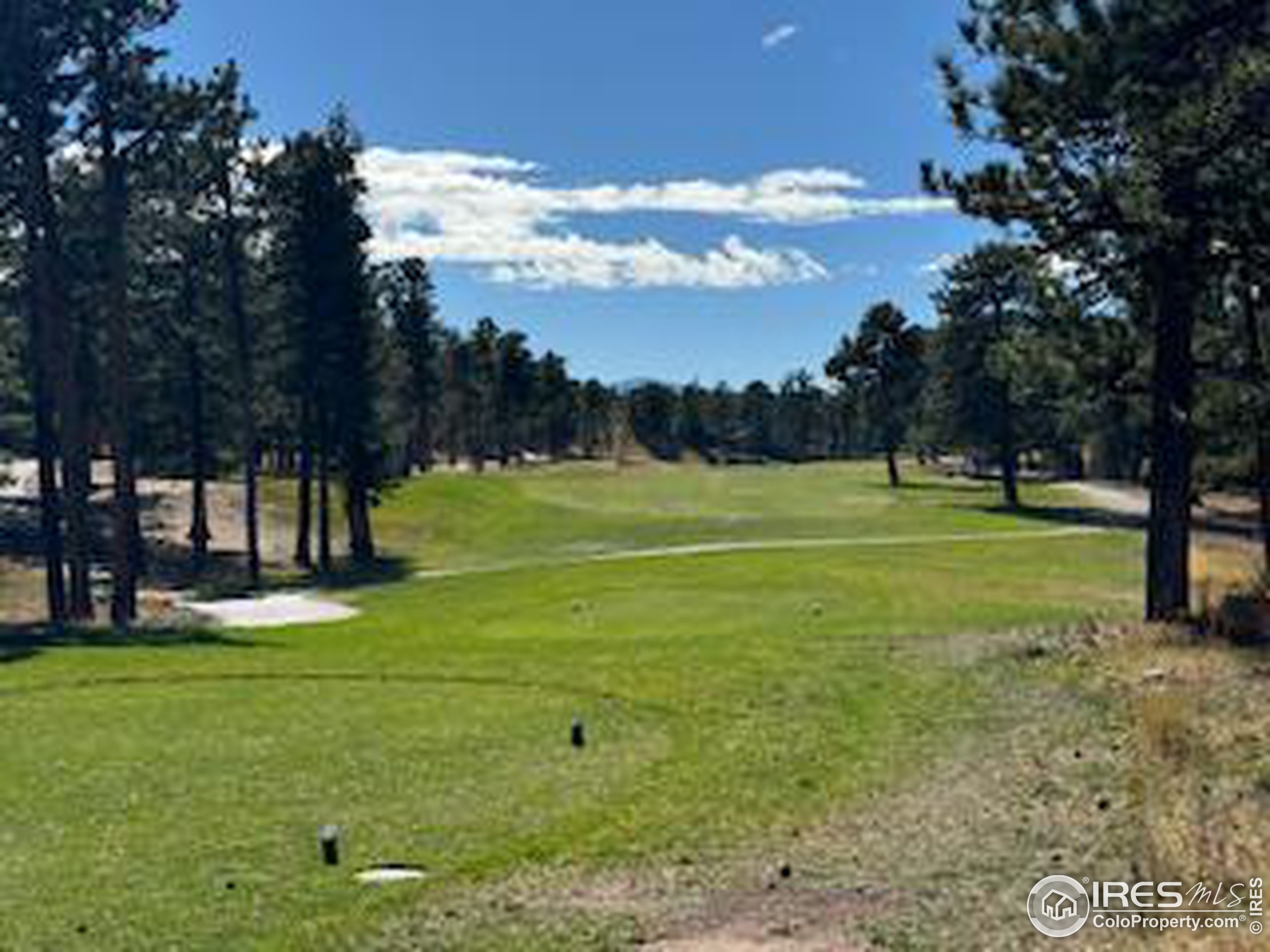 a view of a golf course