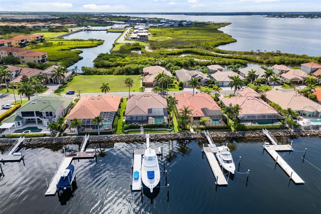 60+ Foot Boat Slip and Executive Style Home