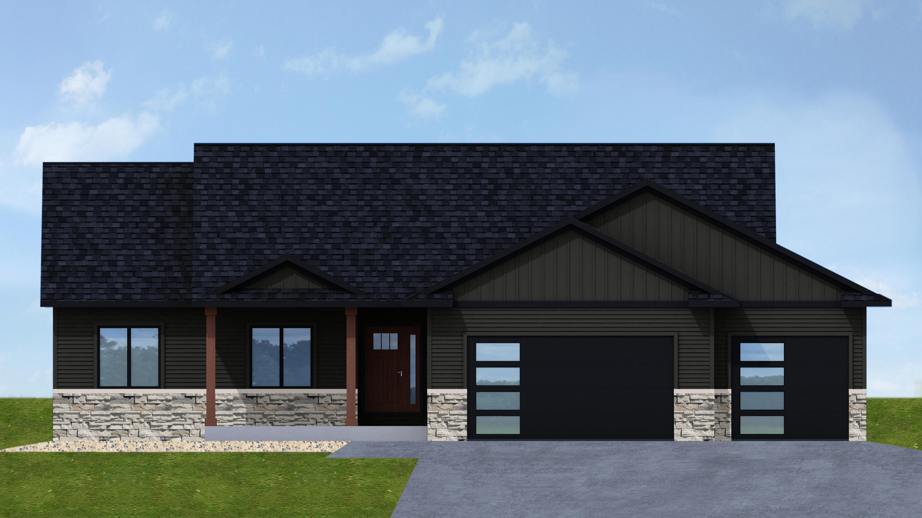 Front Exterior Rendering