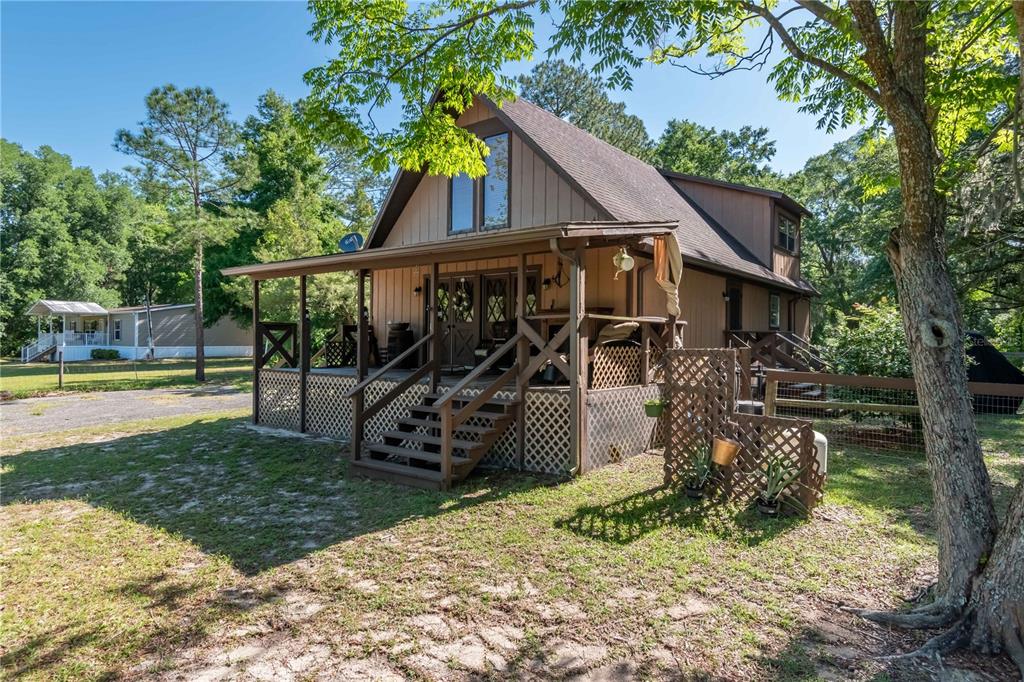 Covered front porch