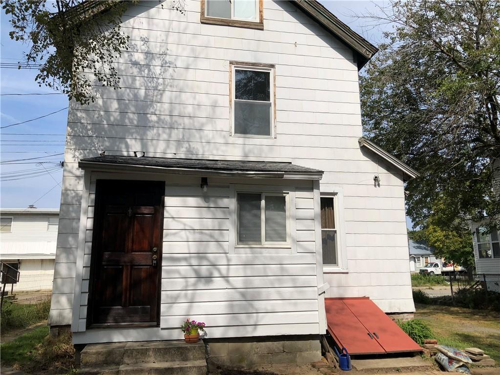 View of rear view of property