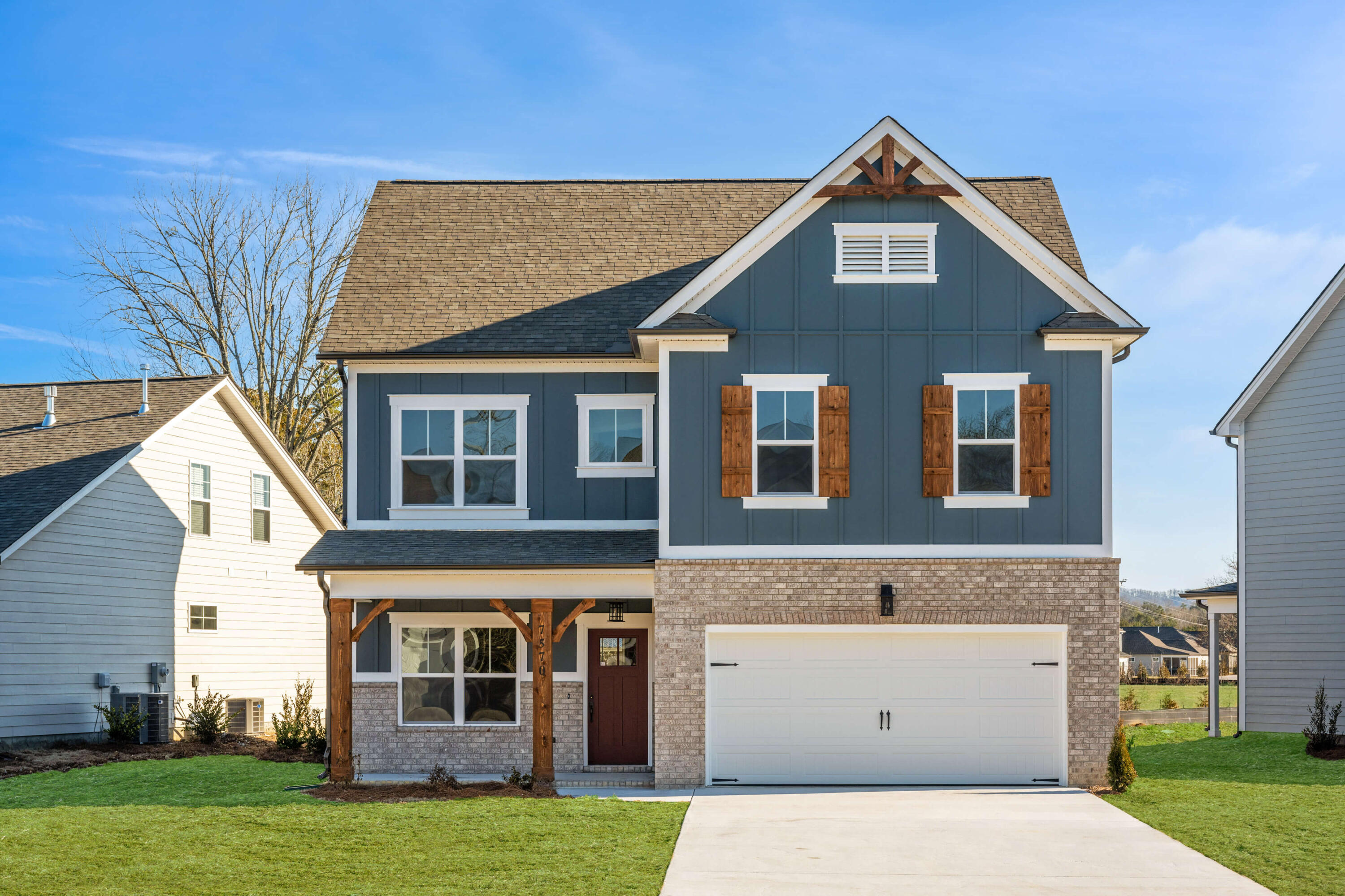 Stock Photo - Home Under Construction