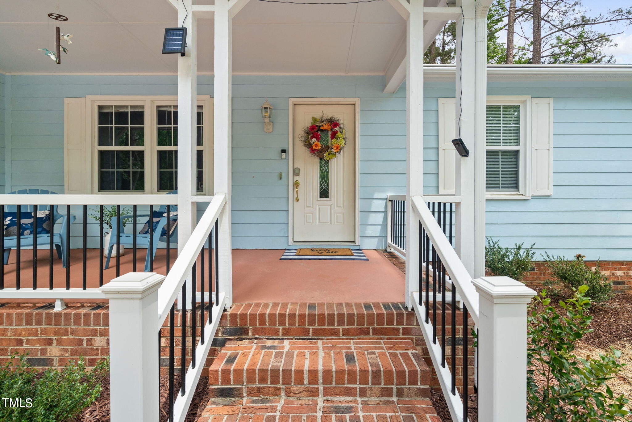 a view of an entryway with staircase