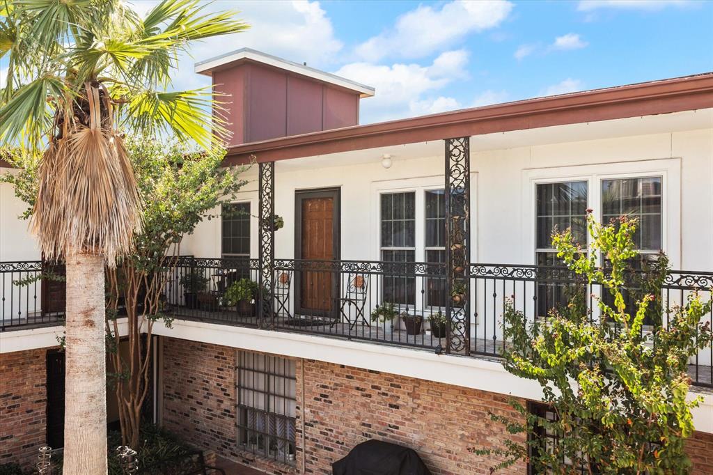 a view of a house with a patio