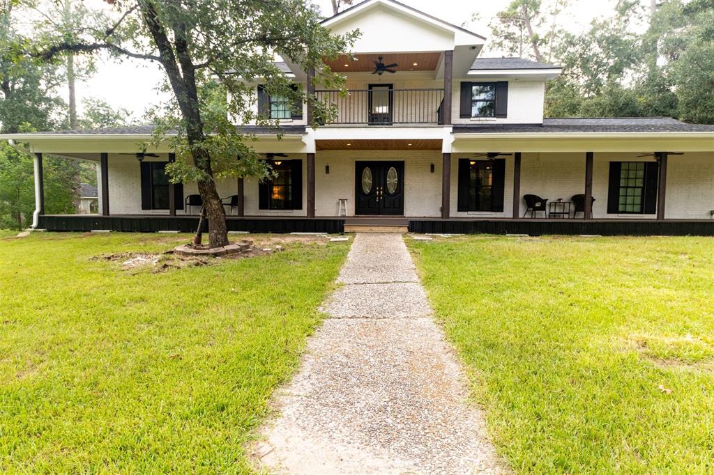 Front of home from mid-point of front yard.