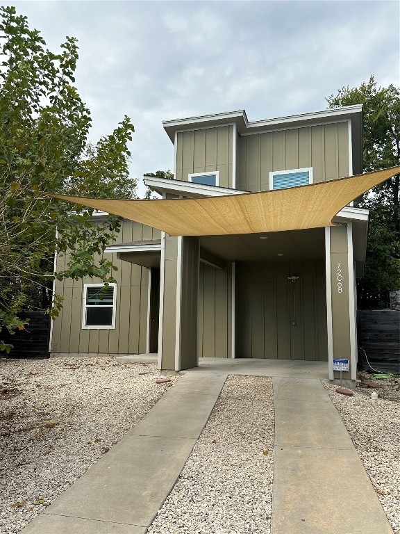 front view of a house