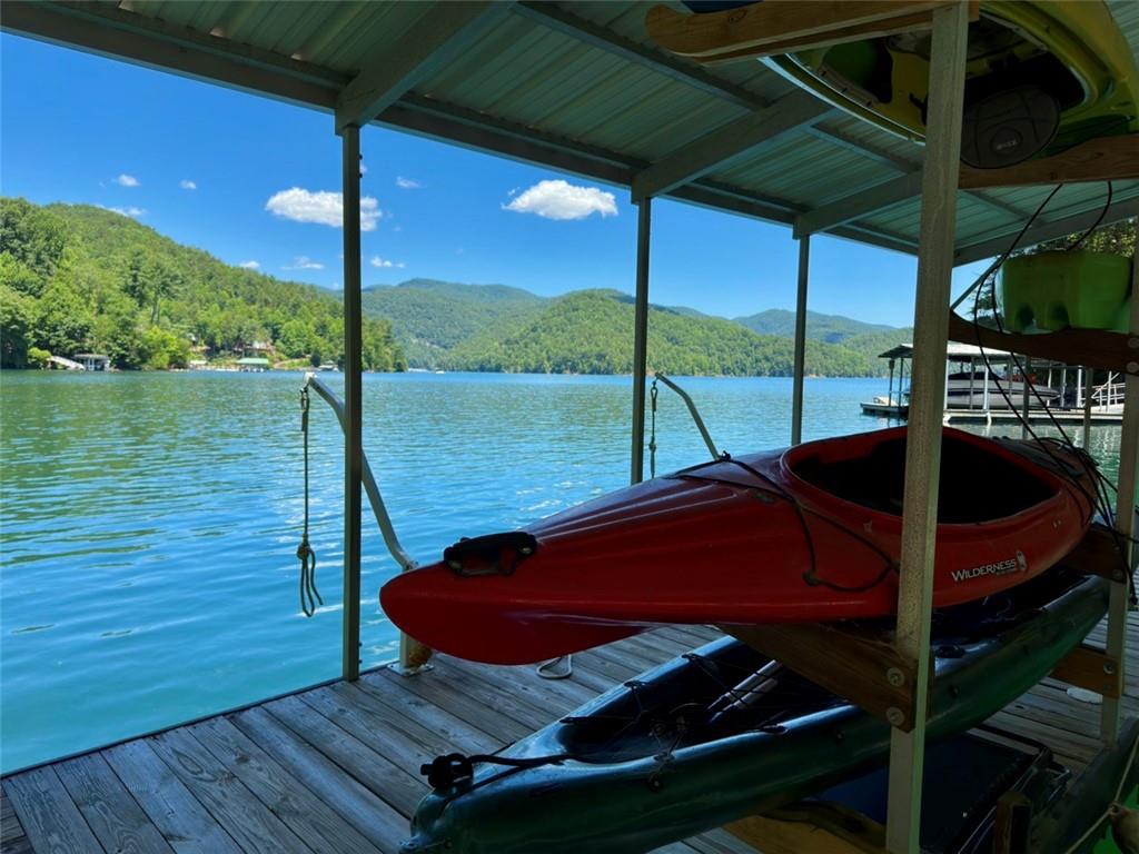 View from existing dock.