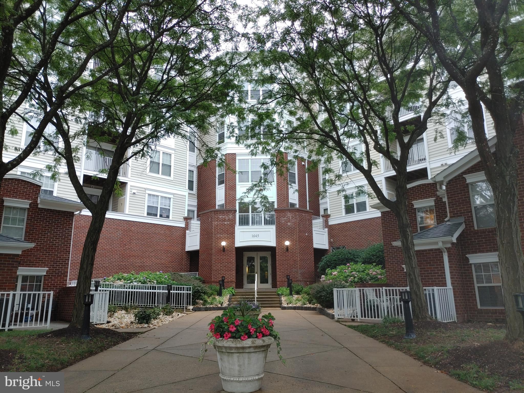 a building view with a outdoor space