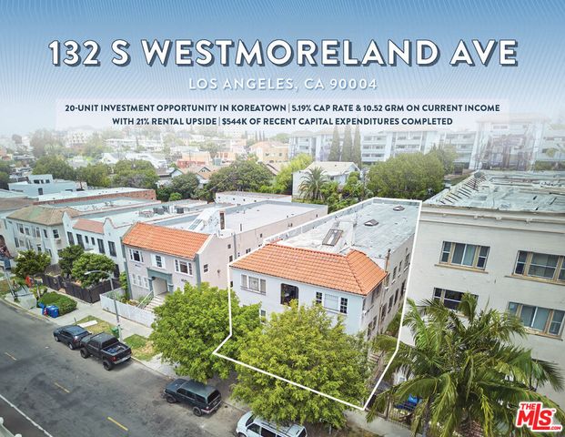 $3,595,000 | 132 South Westmoreland Avenue | Mid-Wilshire