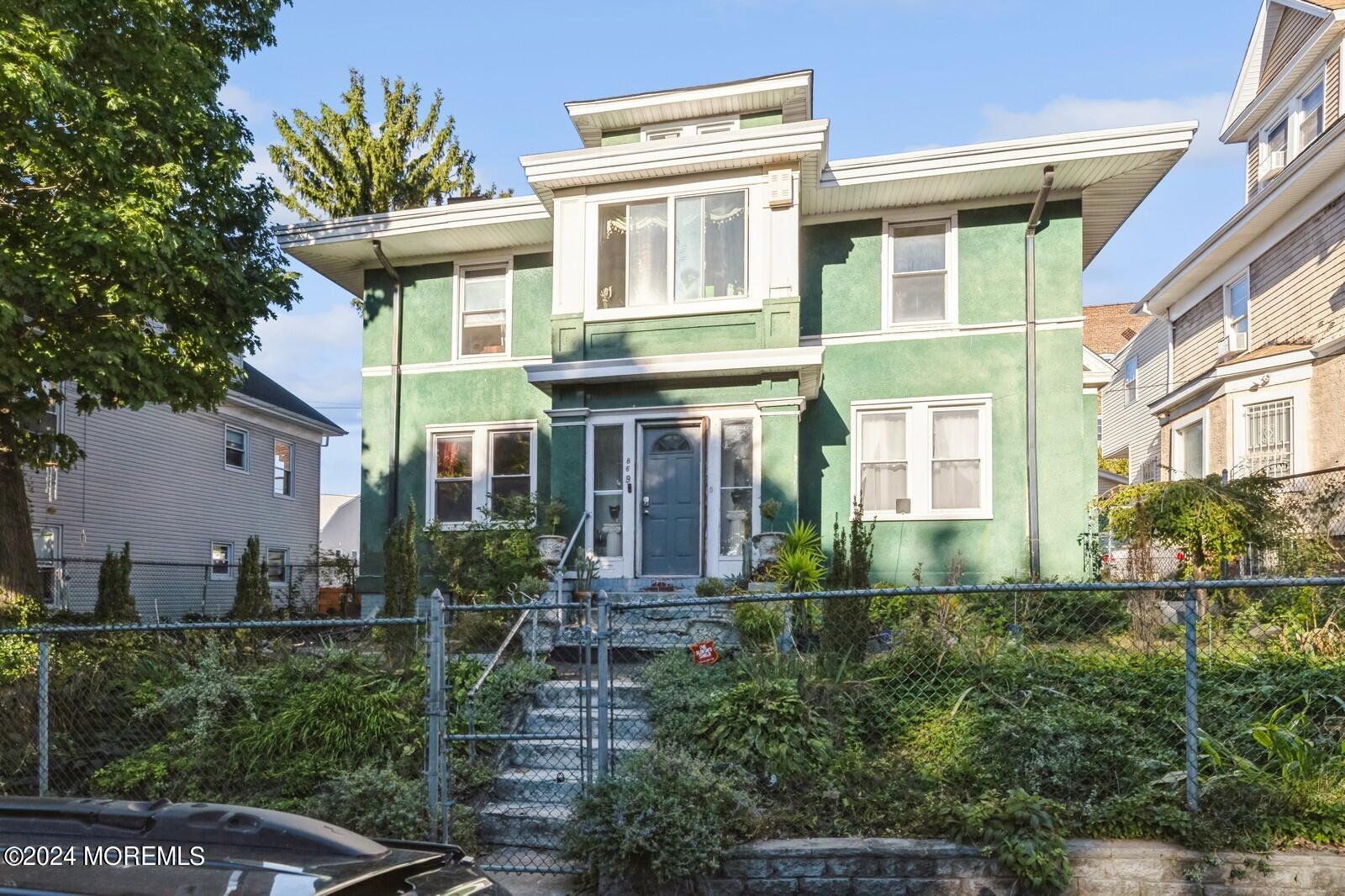 front view of a house