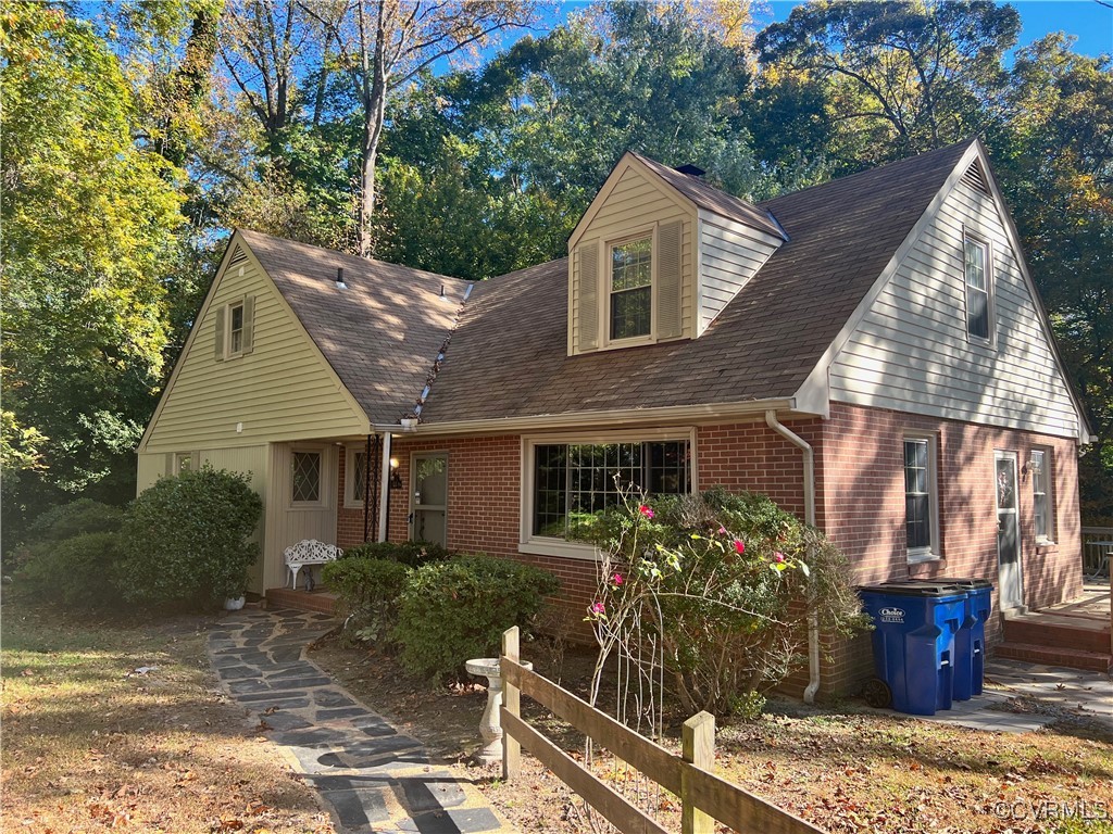 Exterior front of the home