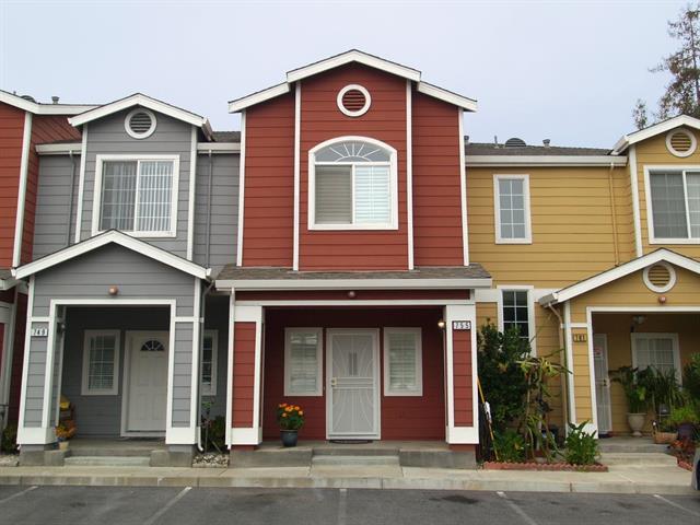 front view of residential houses