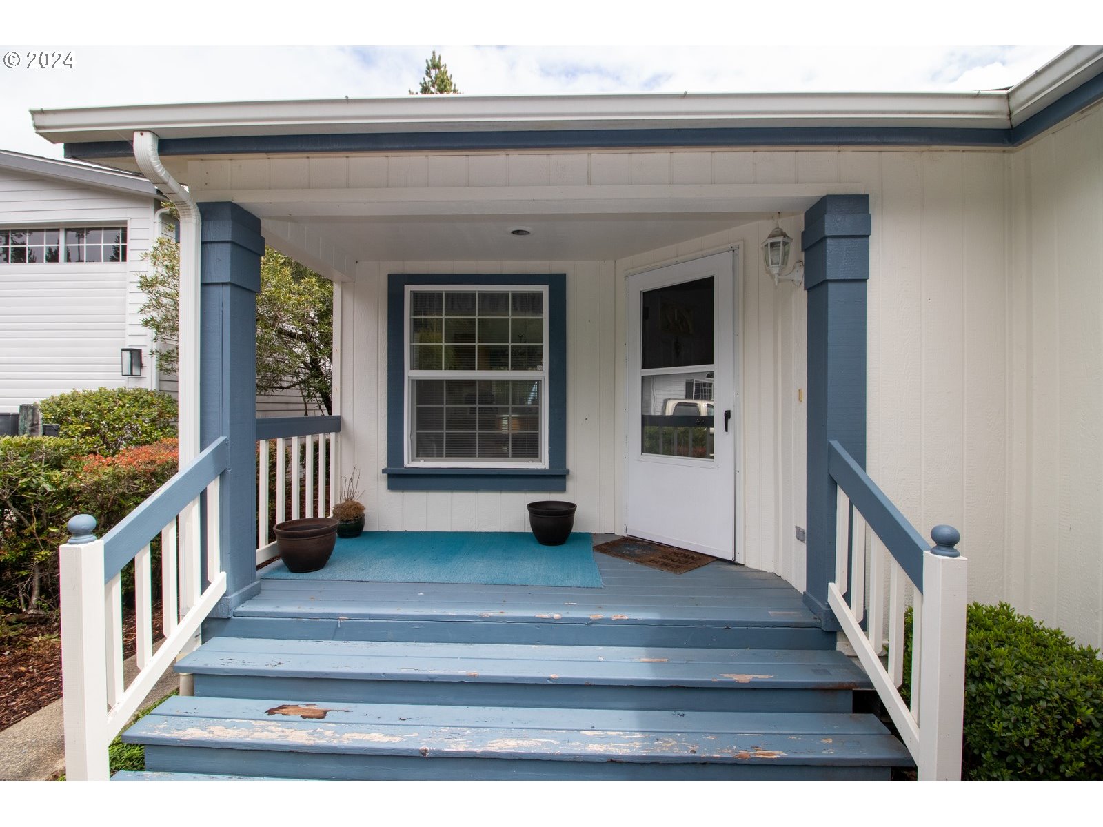 a view of a house with wooden floor