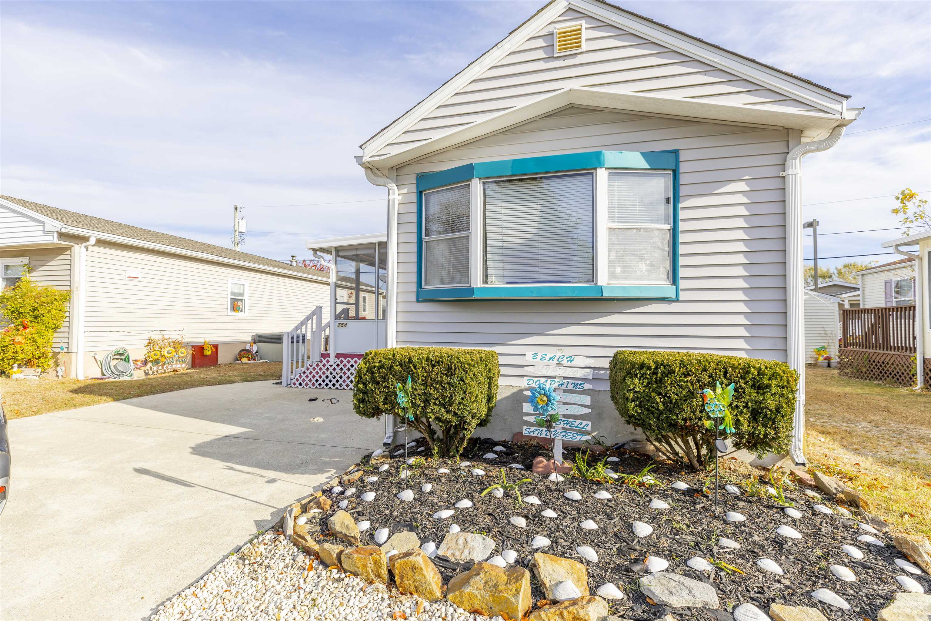 a view of a house with a patio