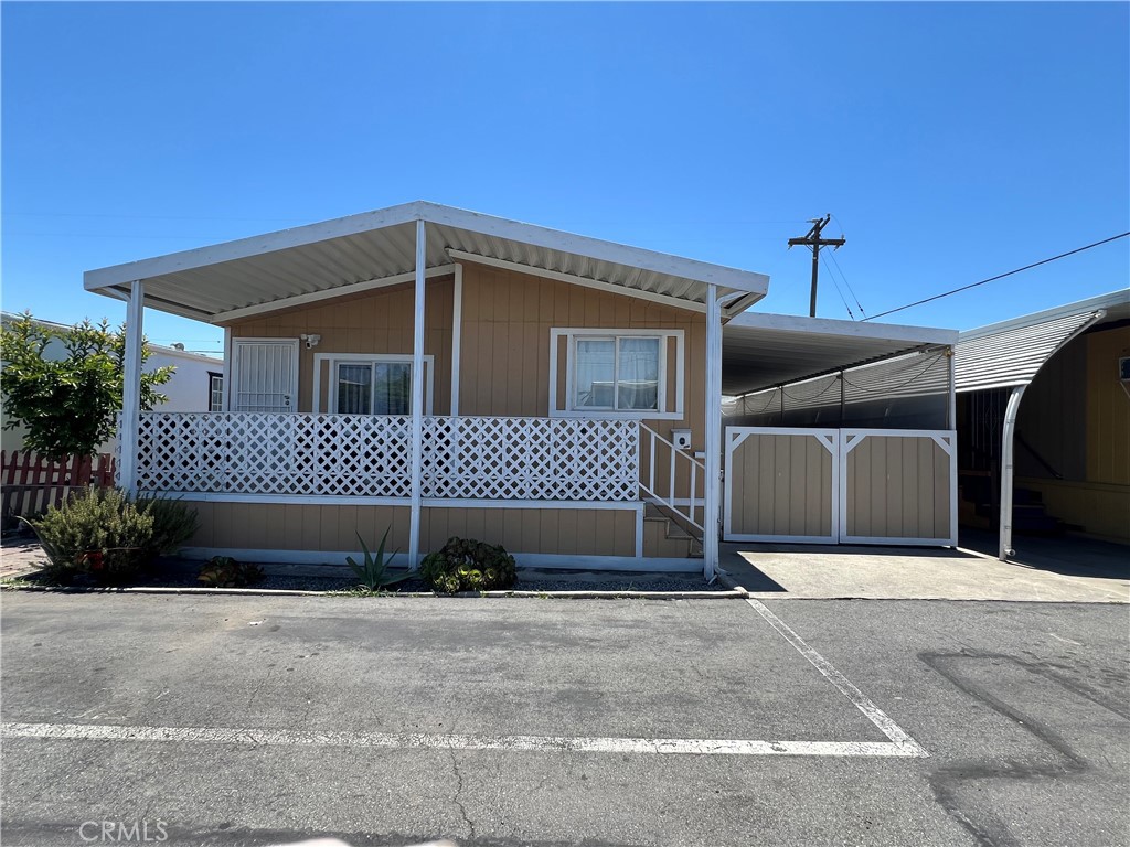 a front view of a house with a garage