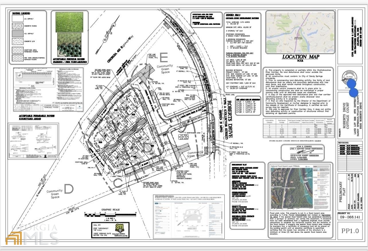 ALTA Survey Brookhaven GA, ALTA Land Title Survey