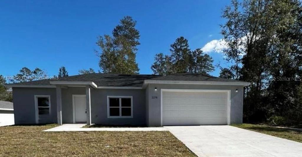 front view of a house