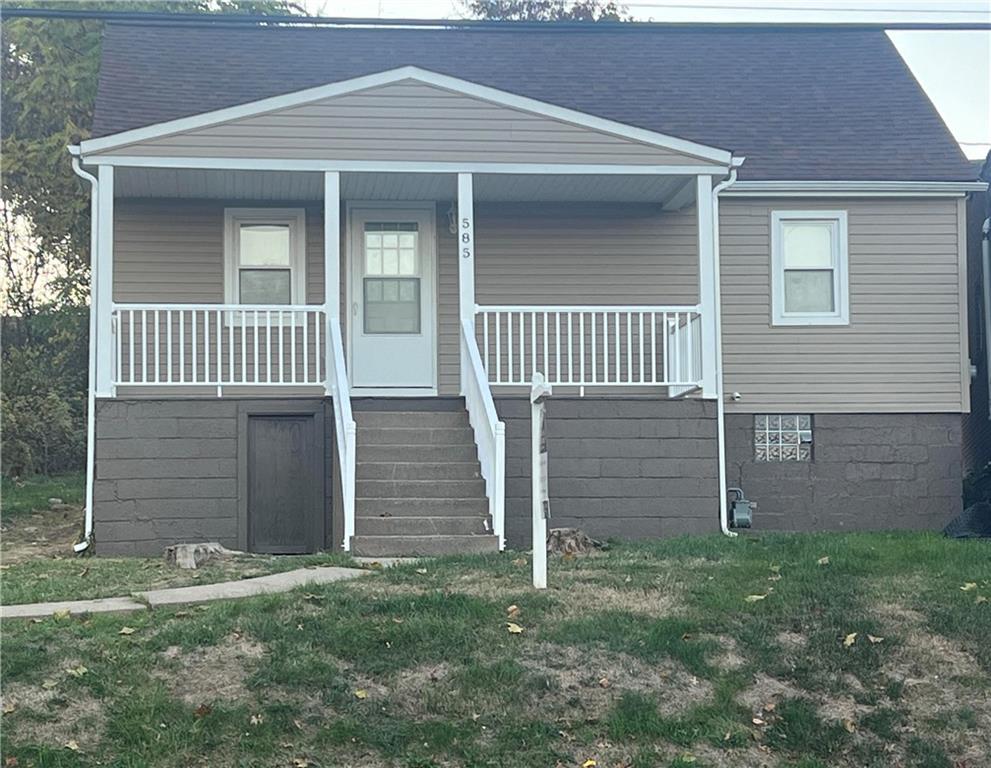 front view of a house