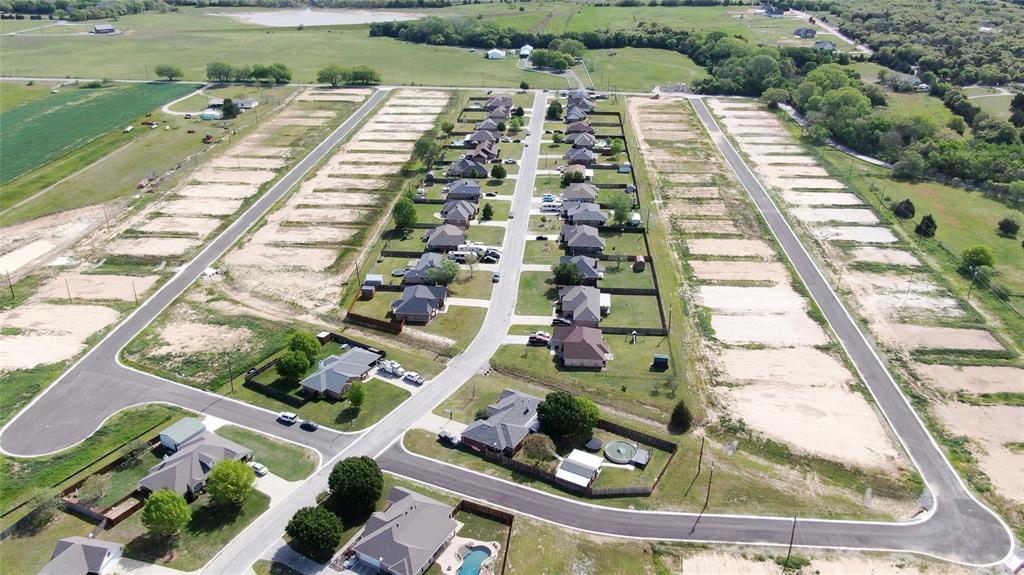 an aerial view of a balcony