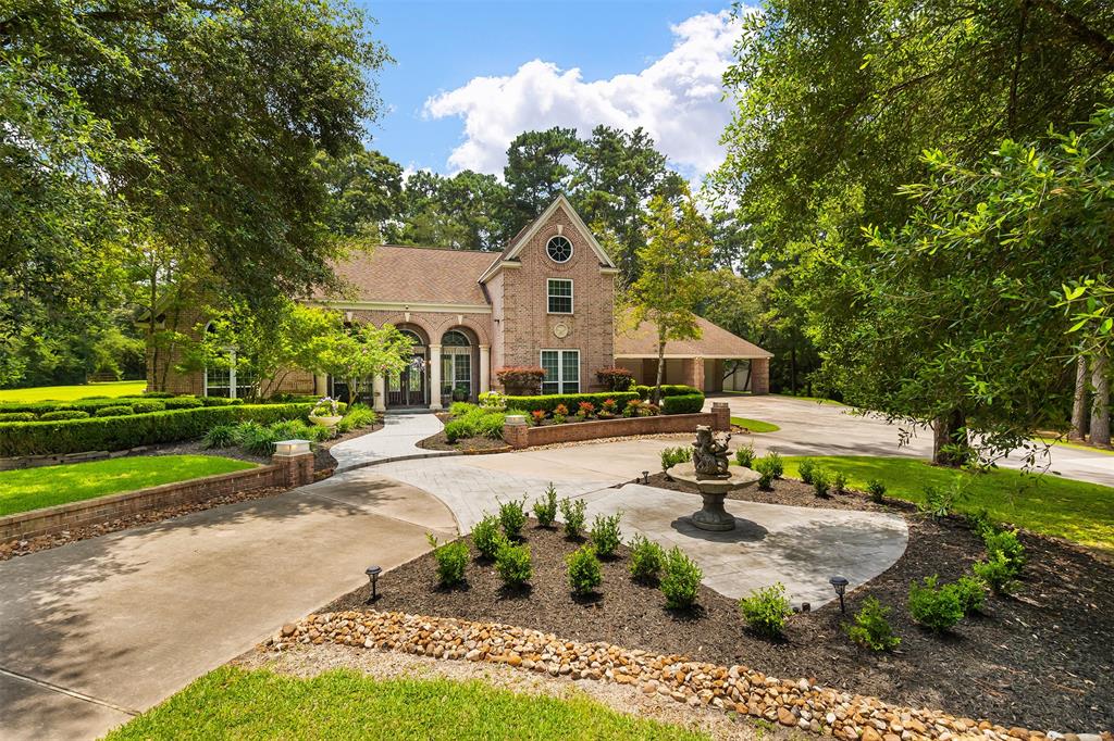 a house with garden in front of it