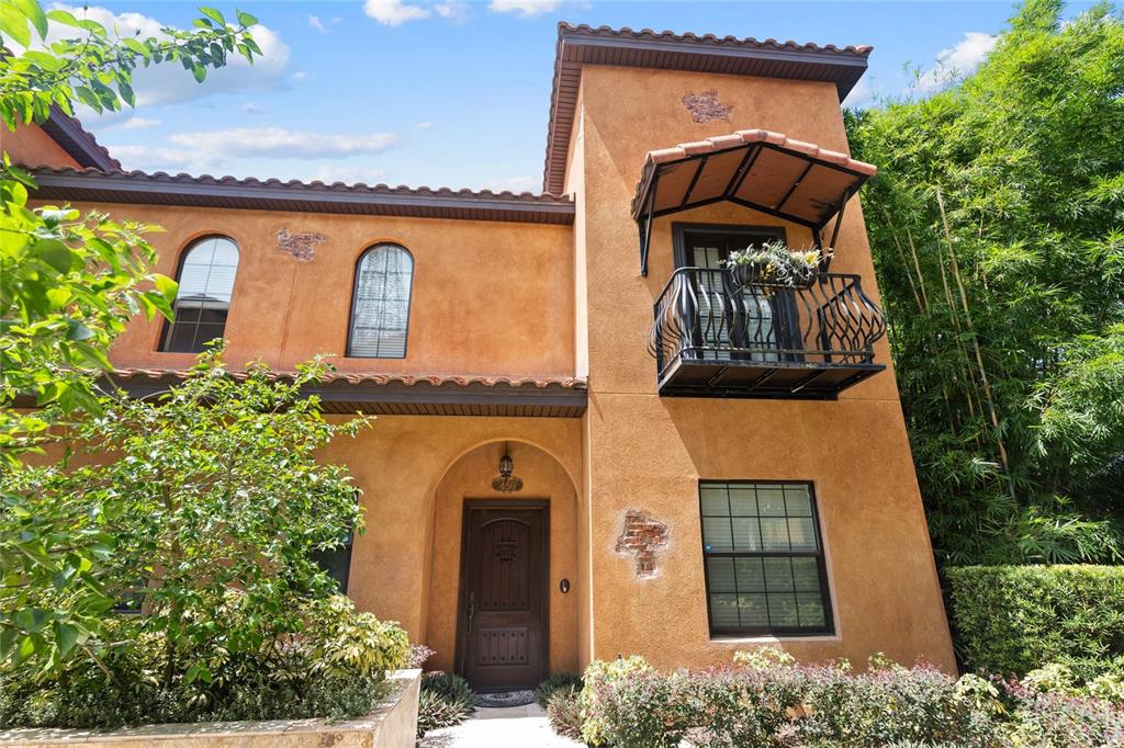 Enchanting front entrance